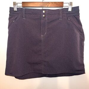 Kuhl Woman’s Gray Utility Hiking Skort Size 8 EUC